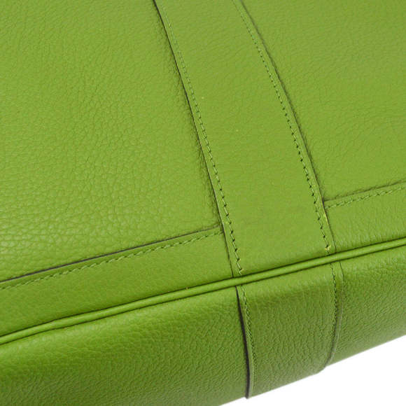 HERMES 2009 Green Negonda Garden Party PM Tote Bag 172406 - Picture 5 of 10